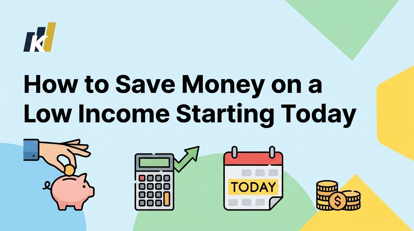 How to Save Money on a Low Income Starting Today