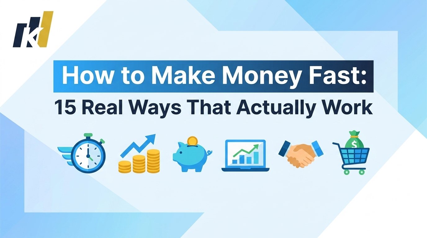How to Make Money Fast: 15 Real Ways That Actually Work
