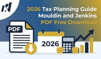 2026 Tax Planning Guide Mouldin and Jenkins PDF Free Download