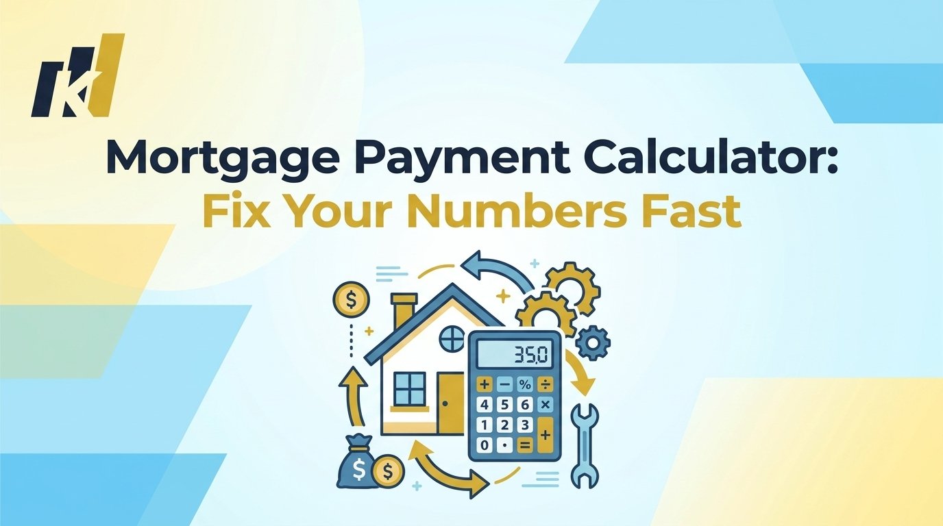 Mortgage Payment Calculator: Fix Your Numbers Fast