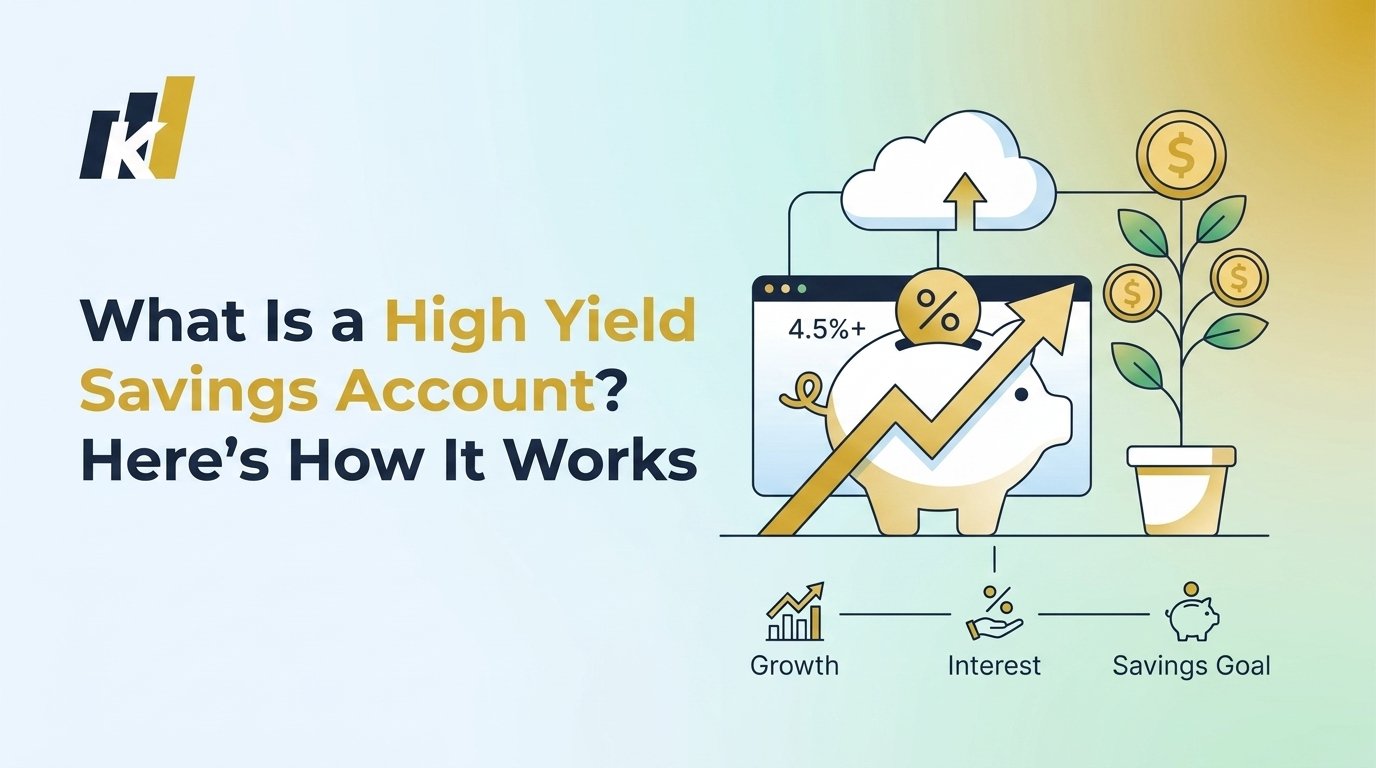 What Is a High Yield Savings Account? Here's How It Works
