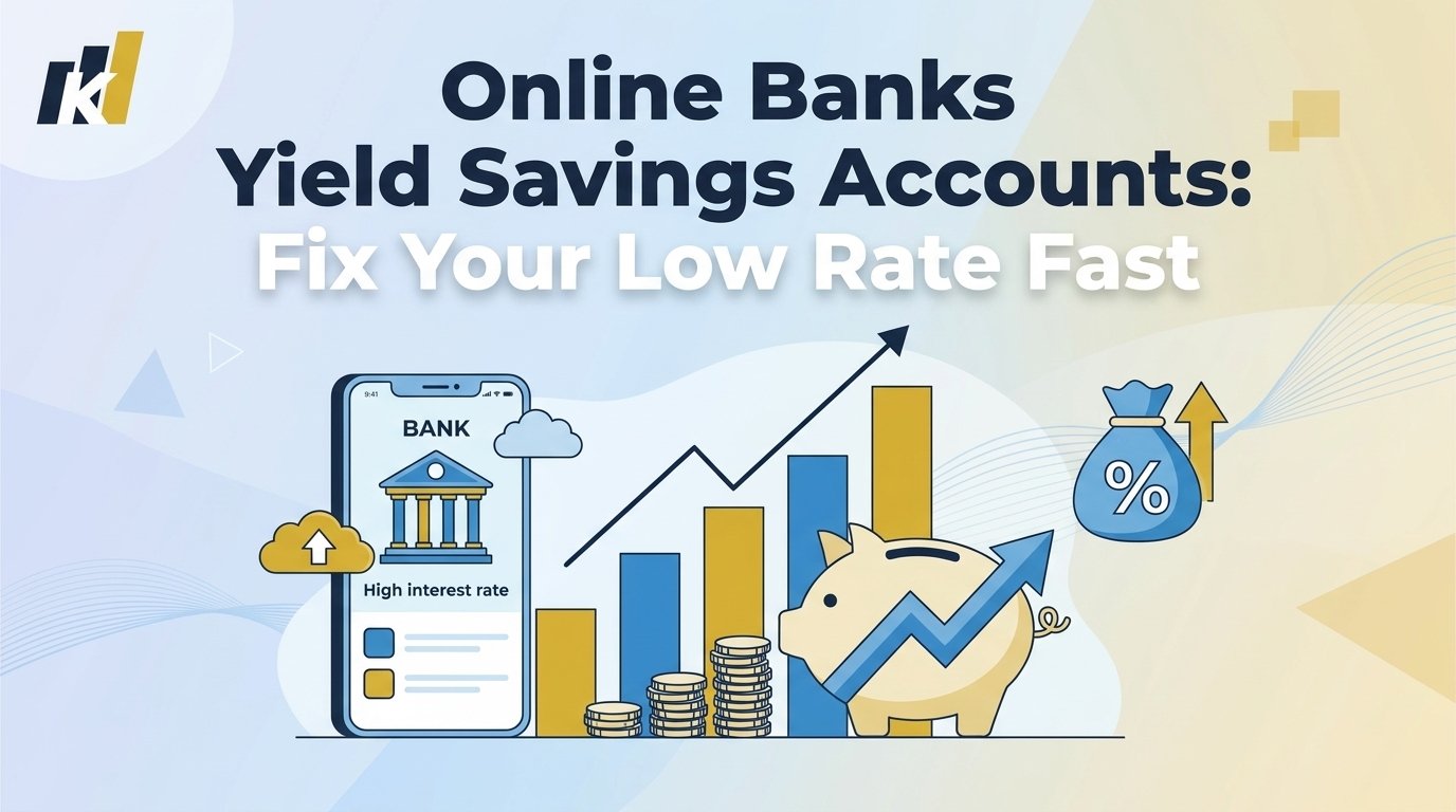 Online Banks High Yield Savings Accounts: Fix Your Low Rate Fast