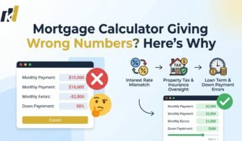 Mortgage Calculator Giving Wrong Numbers? Here's Why