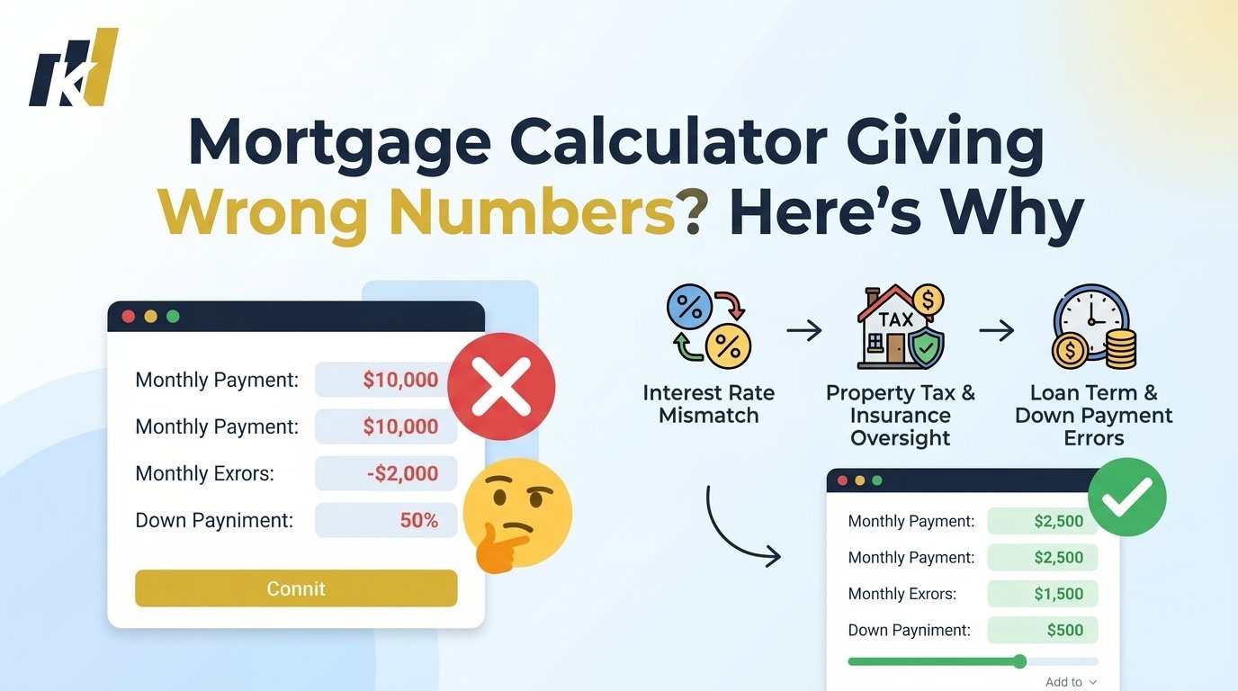 Mortgage Calculator Giving Wrong Numbers? Here's Why