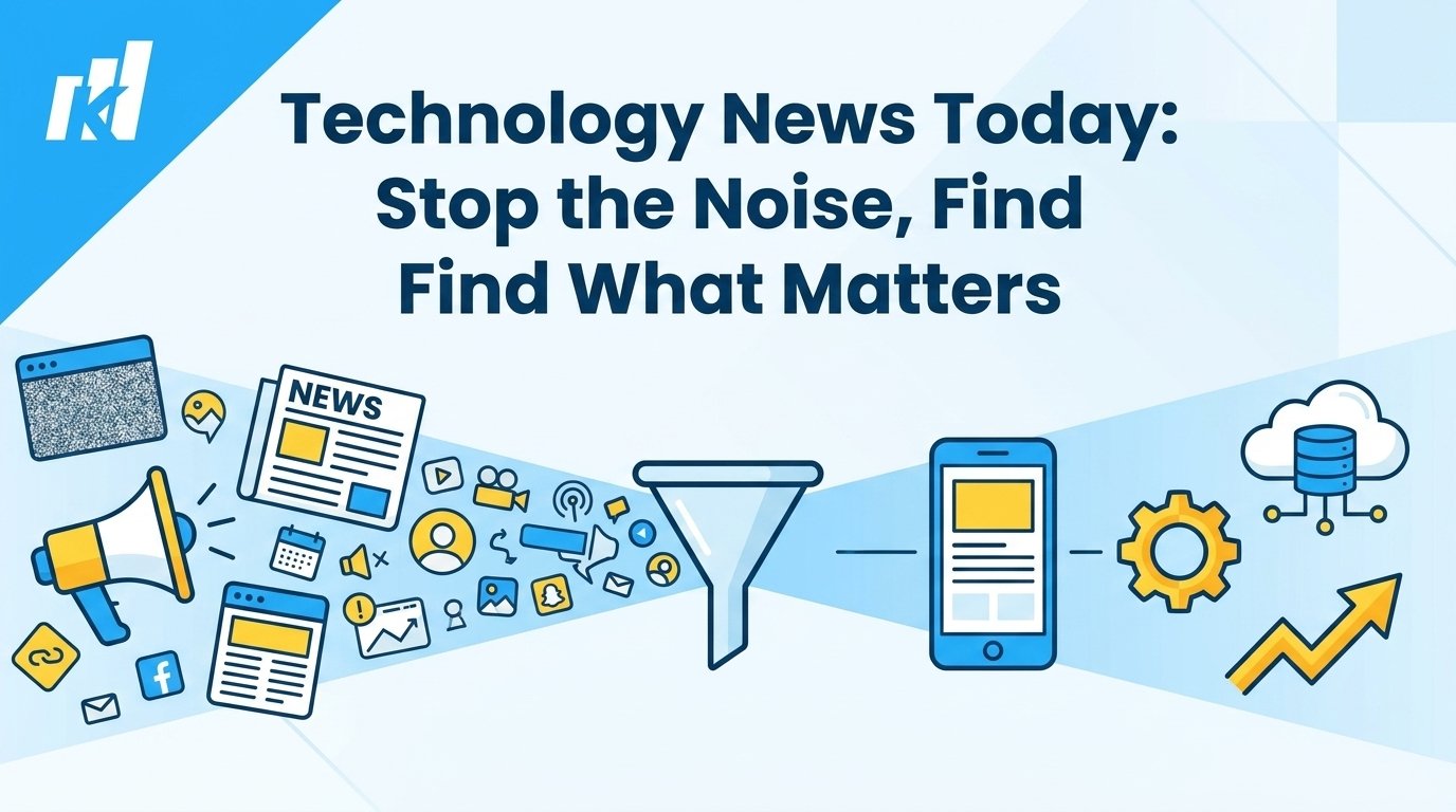 Technology News Today: Stop the Noise, Find What Matters