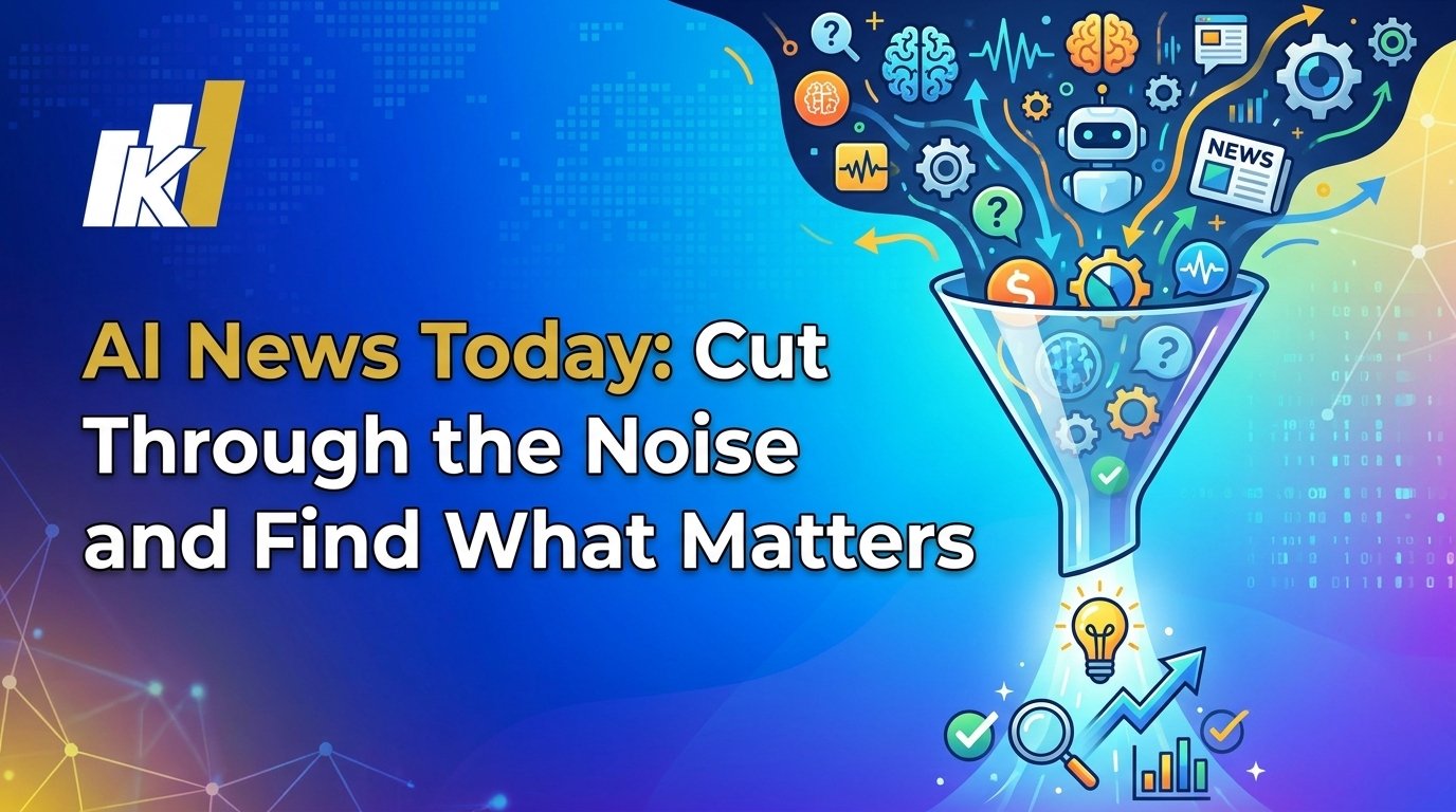 AI News Today: Cut Through the Noise and Find What Matters