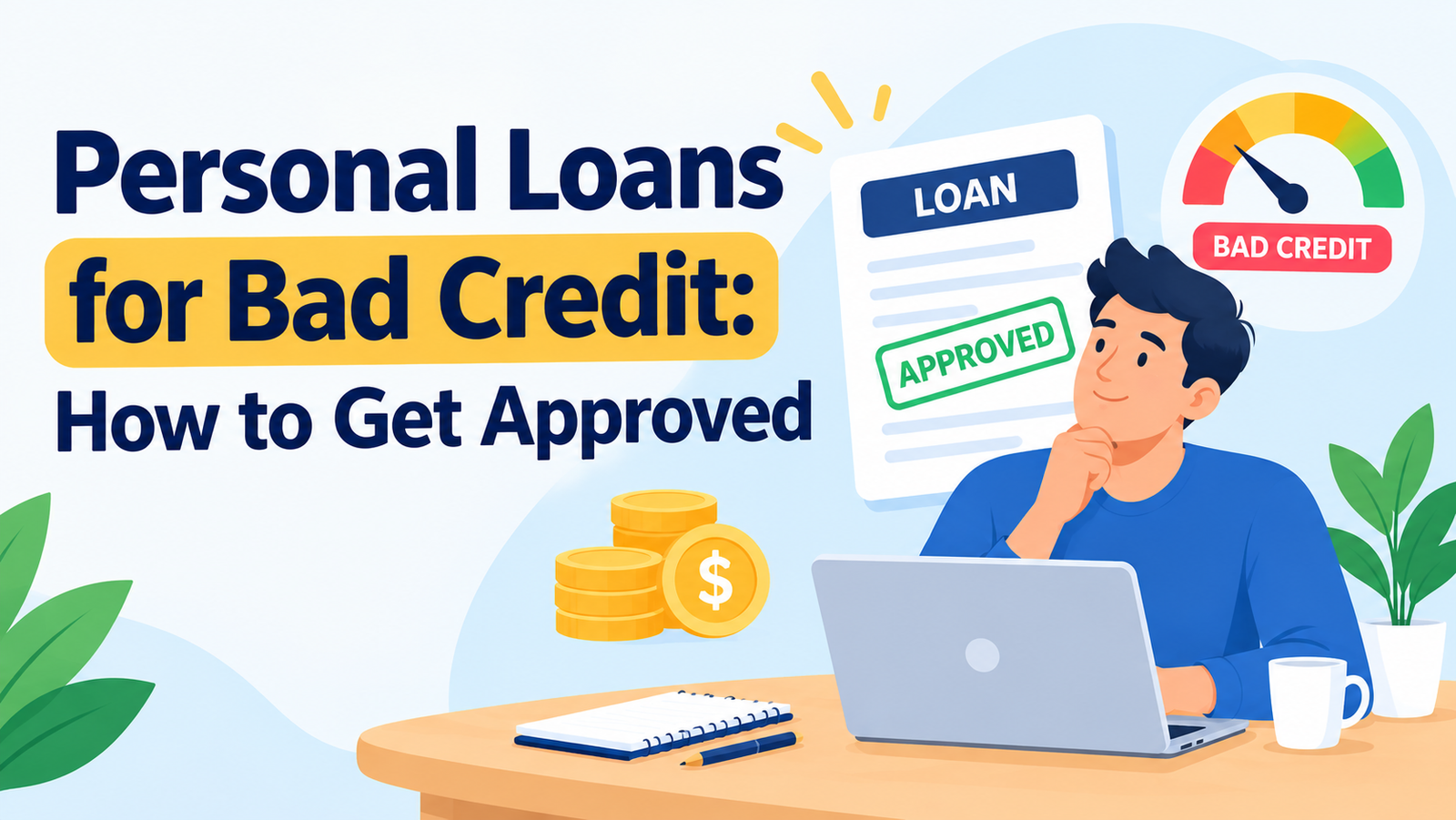 Personal Loans for Bad Credit: How to Get Approved