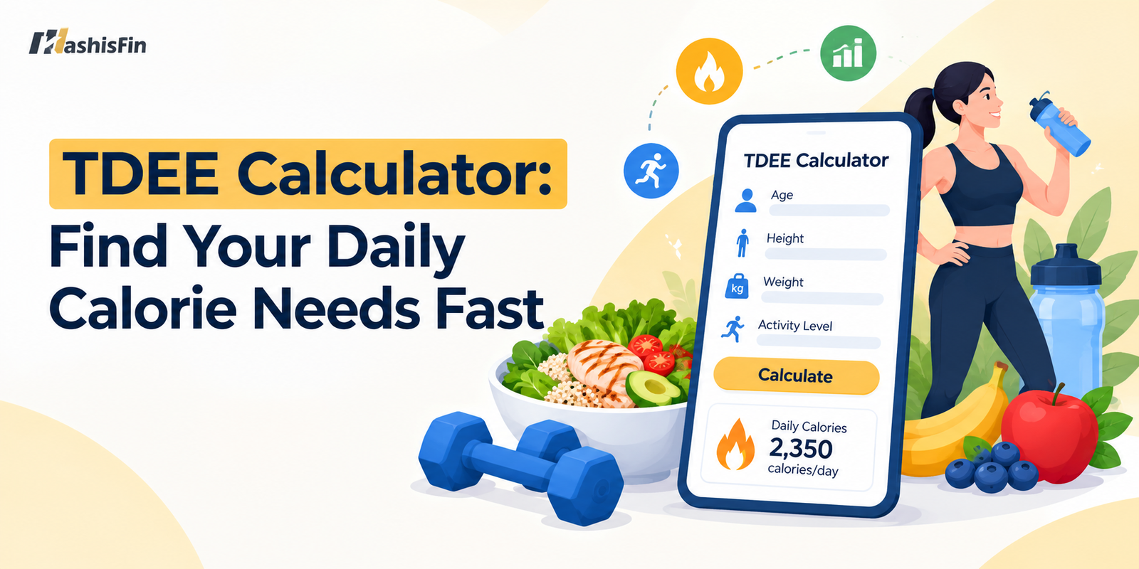 TDEE Calculator: Find Your Daily Calorie Needs Fast